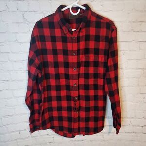 Men's Marino Bay longsleeve flannel shirt, size Large